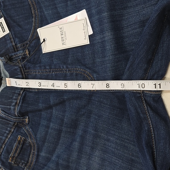 Judy Blue Dark Wash Skinny Jeans High Waist Size 3/26 - Picture 9 of 11